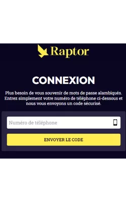 raptor casino inscription connexion